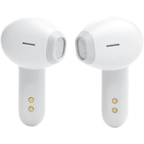 HANDS FREE BLUETOOTH JBL WAVE FLEX (6925281953491) WHITE 2YRS & CHARGING CASE